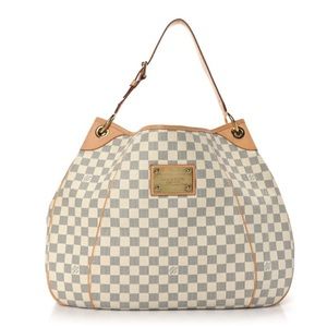 LOUIS VUITTON Galliera PM Damier Azur Tote Shoulder Bag